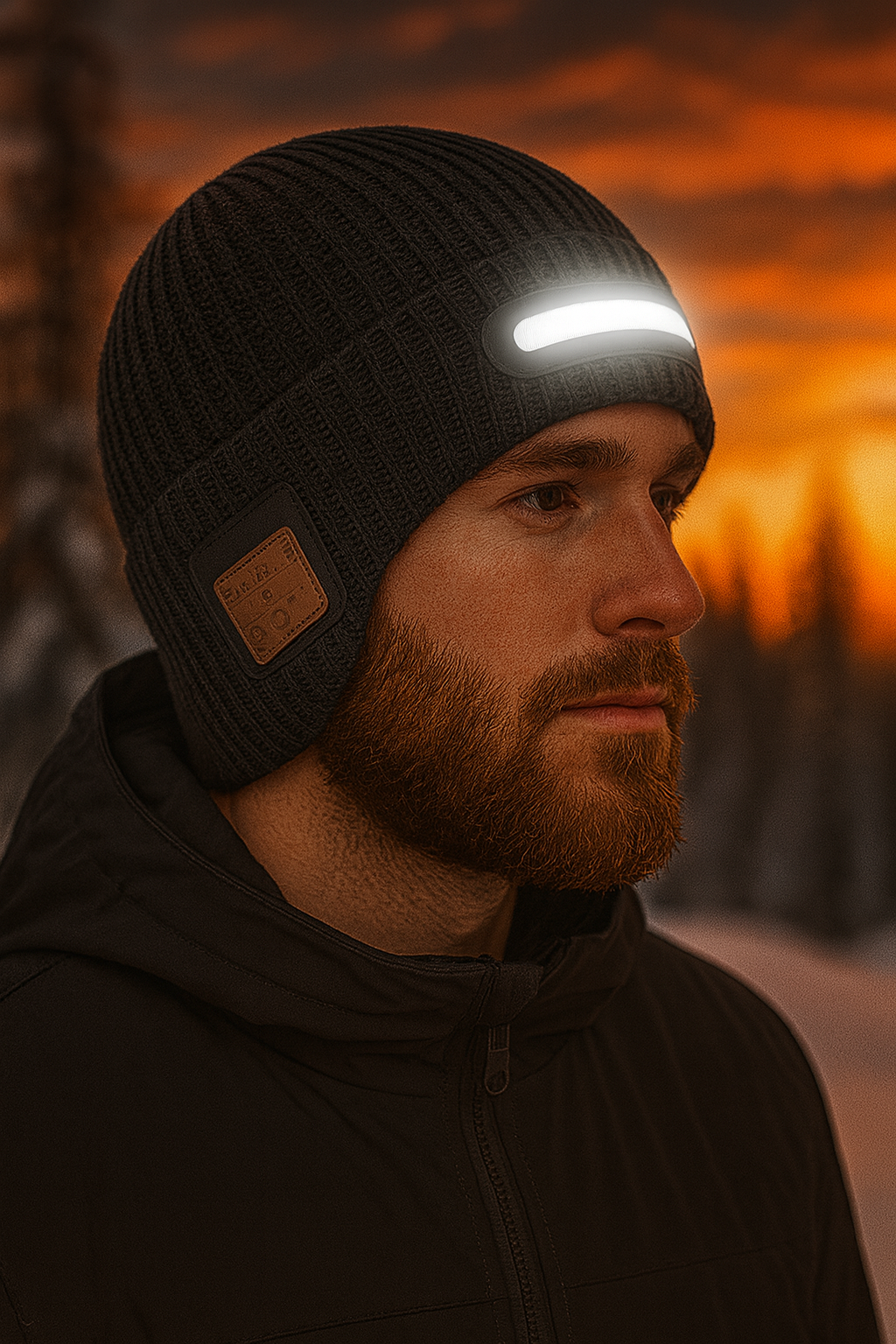 Bonnet Chauffant 3-en-1 Bluetooth™